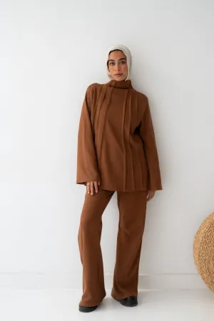 Amelia Set in Chocolate