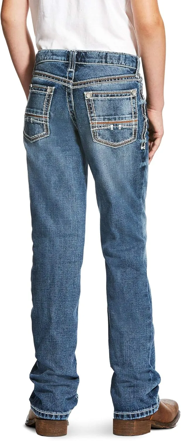 Ariat Boys' B4 Relaxed Coltrane Boot Cut Jean