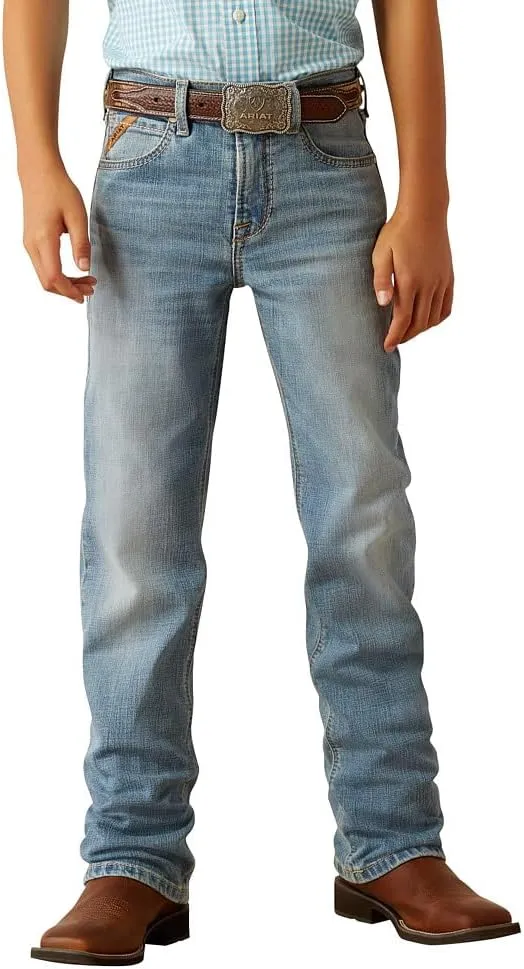 Ariat Boys Leonard B4 Relaxed Boot Cut Jean