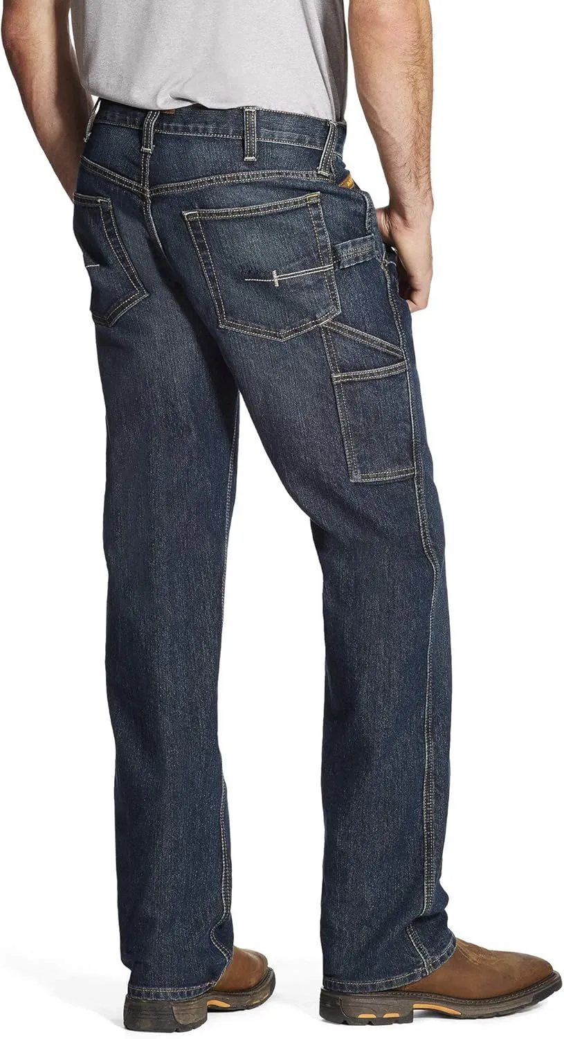 Ariat Men's Rebar M4 Relaxed Durastretch Workhorse Boot Cut Jean