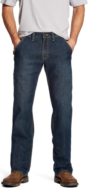 Ariat Men's Rebar M4 Relaxed Durastretch Workhorse Boot Cut Jean