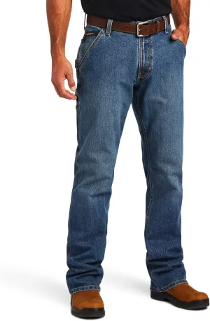 Ariat Men's Rebar M4 Relaxed Durastretch Workhorse Boot Cut Jean