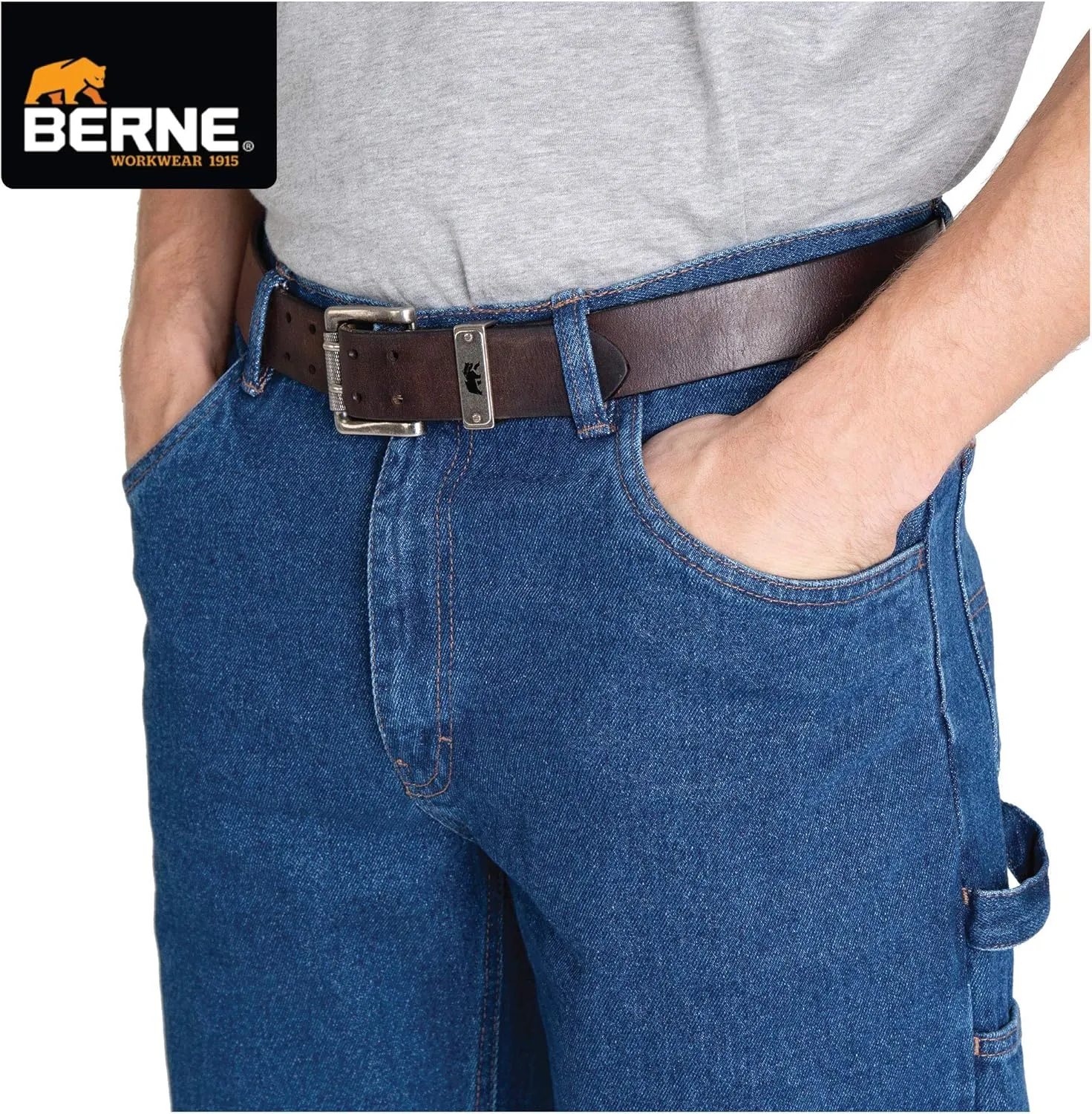 Berne Men's Heritage Relaxed Fit Carpenter Jeans