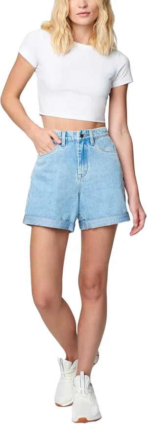 [BLANKNYC] Women's Mom Short