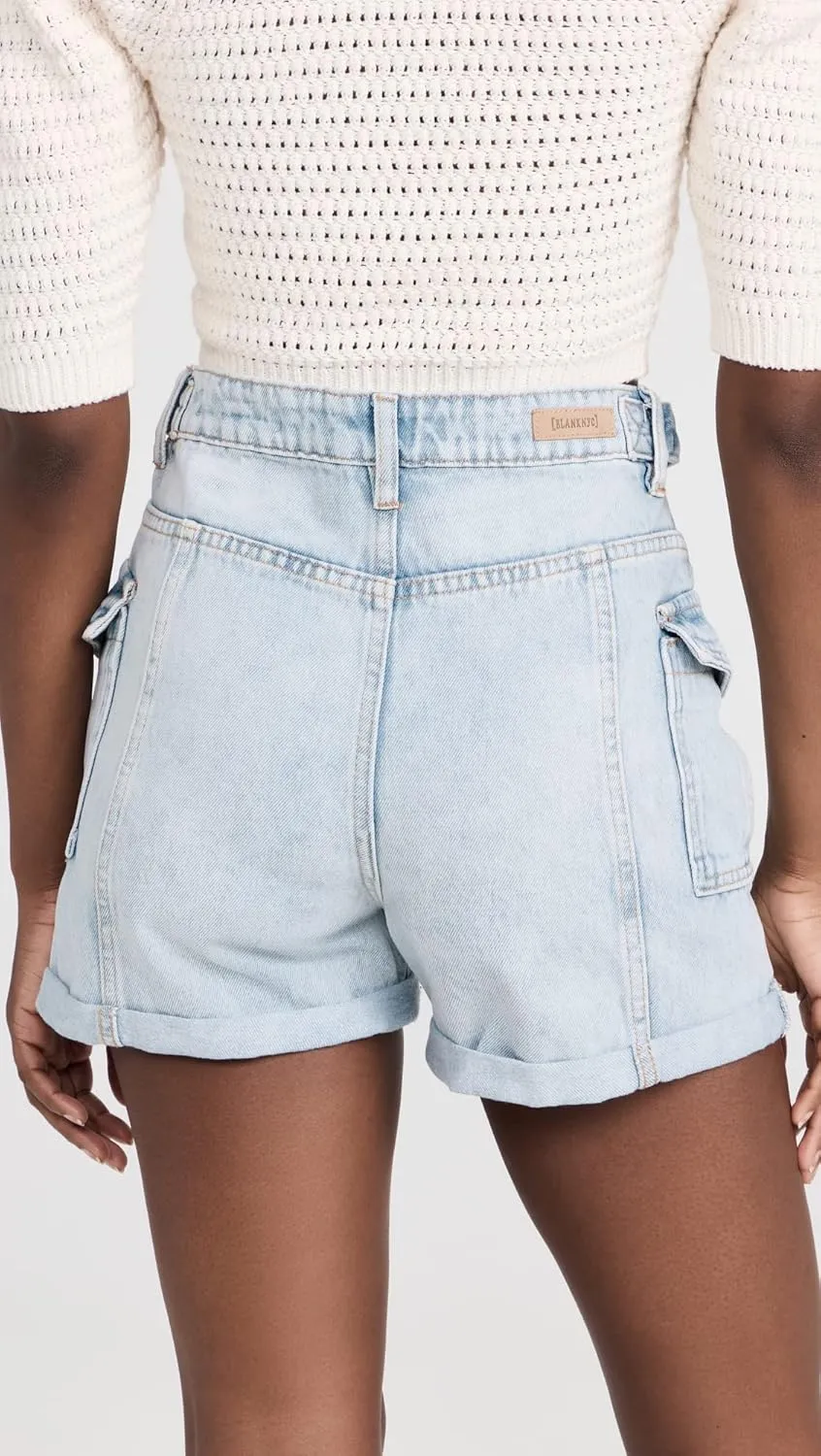 [BLANKNYC] Women's Mom Short