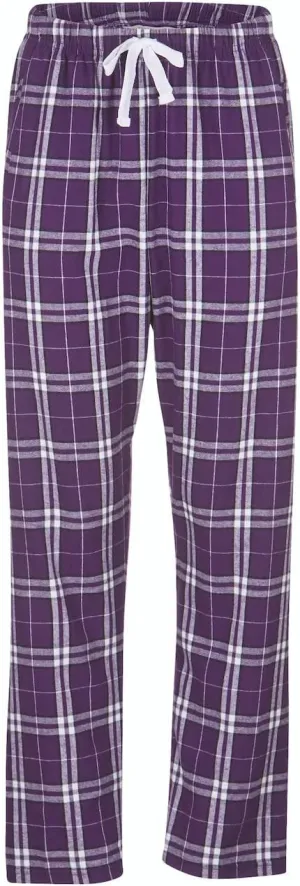 boxercraft Haley Flannel Pants for Women, 100% Cotton Flannel Pants with Side Pockets and Adjustable Drawstring