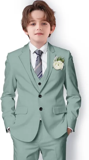 Boys Suit Formal Suits for Boy Slim Fit Kids Suit for Teen Boy Toddler Dress Boys Wedding Communion
