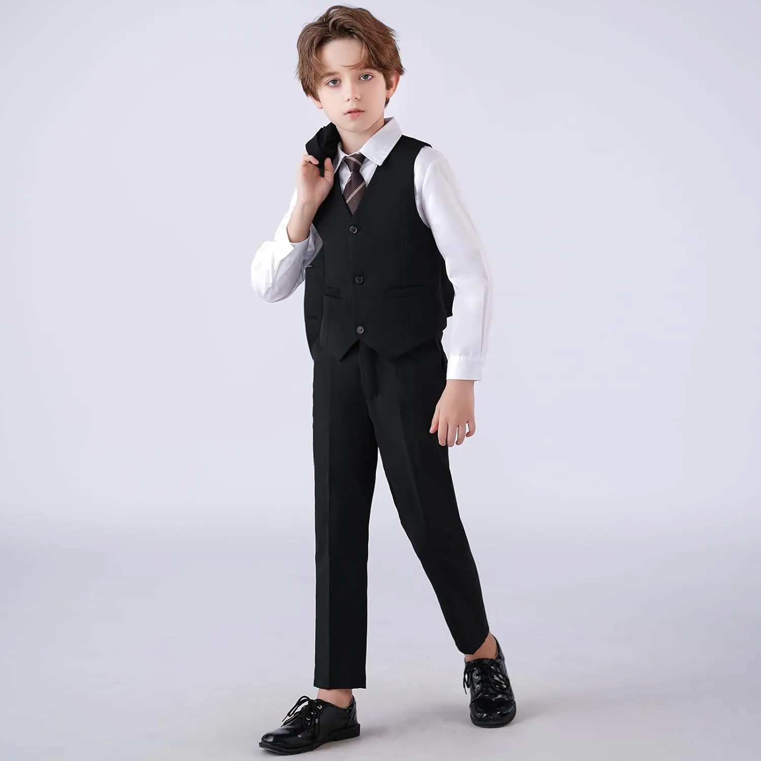 Boys Suit Formal Suits for Boy Slim Fit Kids Suit for Teen Boy Toddler Dress Boys Wedding Communion