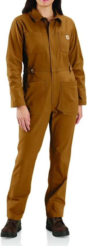 Carhartt Women's Rugged Flex Relaxed Fit Canvas Coverall