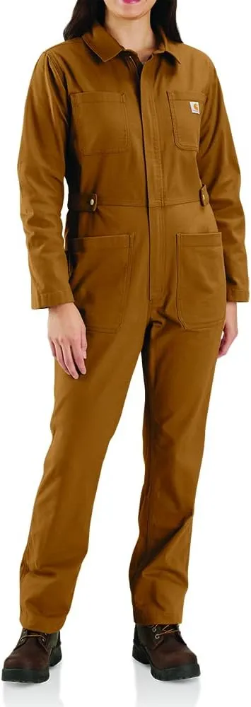 Carhartt Women's Rugged Flex Relaxed Fit Canvas Coverall