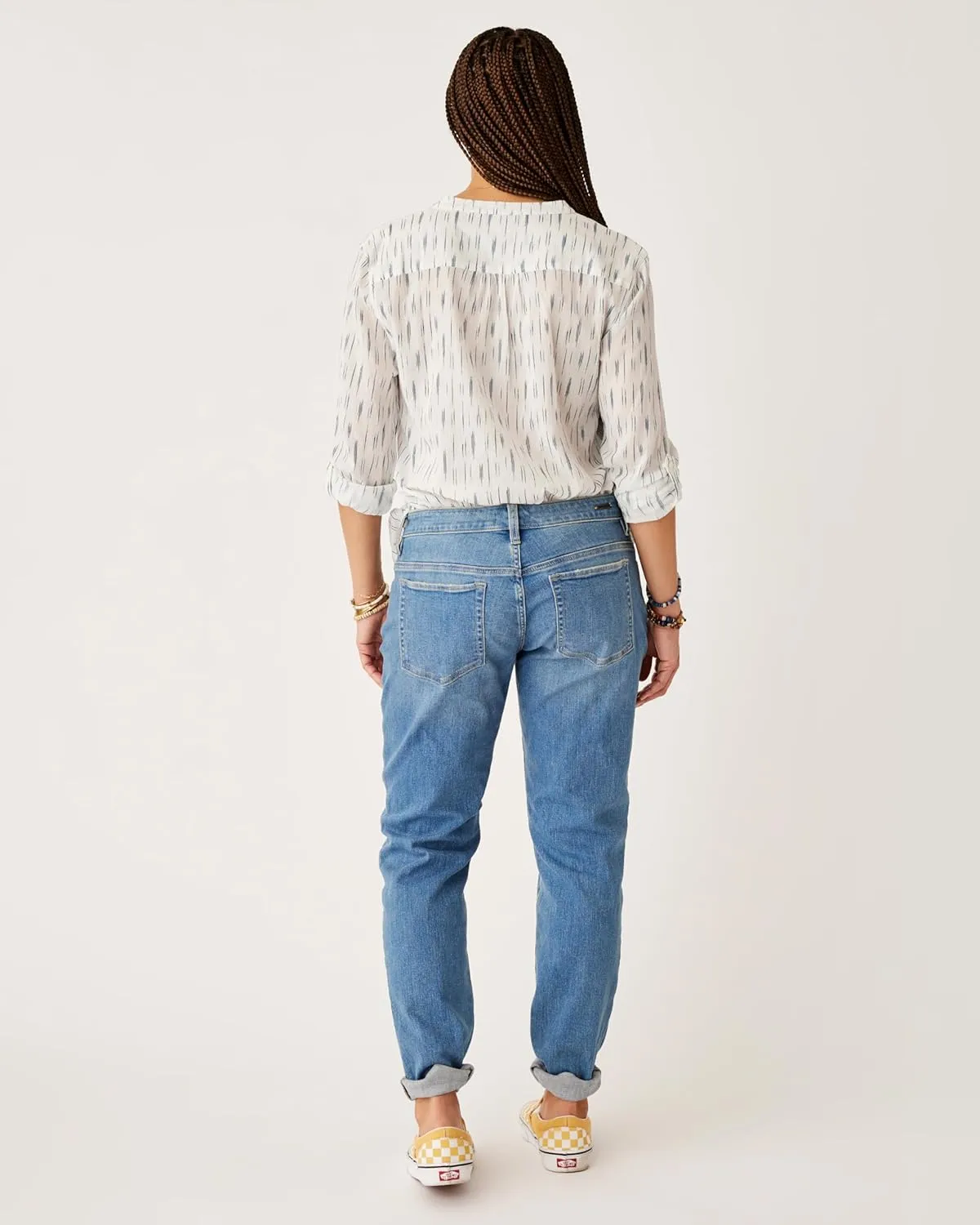 Carve Designs Carson Boyfriend Jeans for Women - Mid-Rise & Relaxed Fit