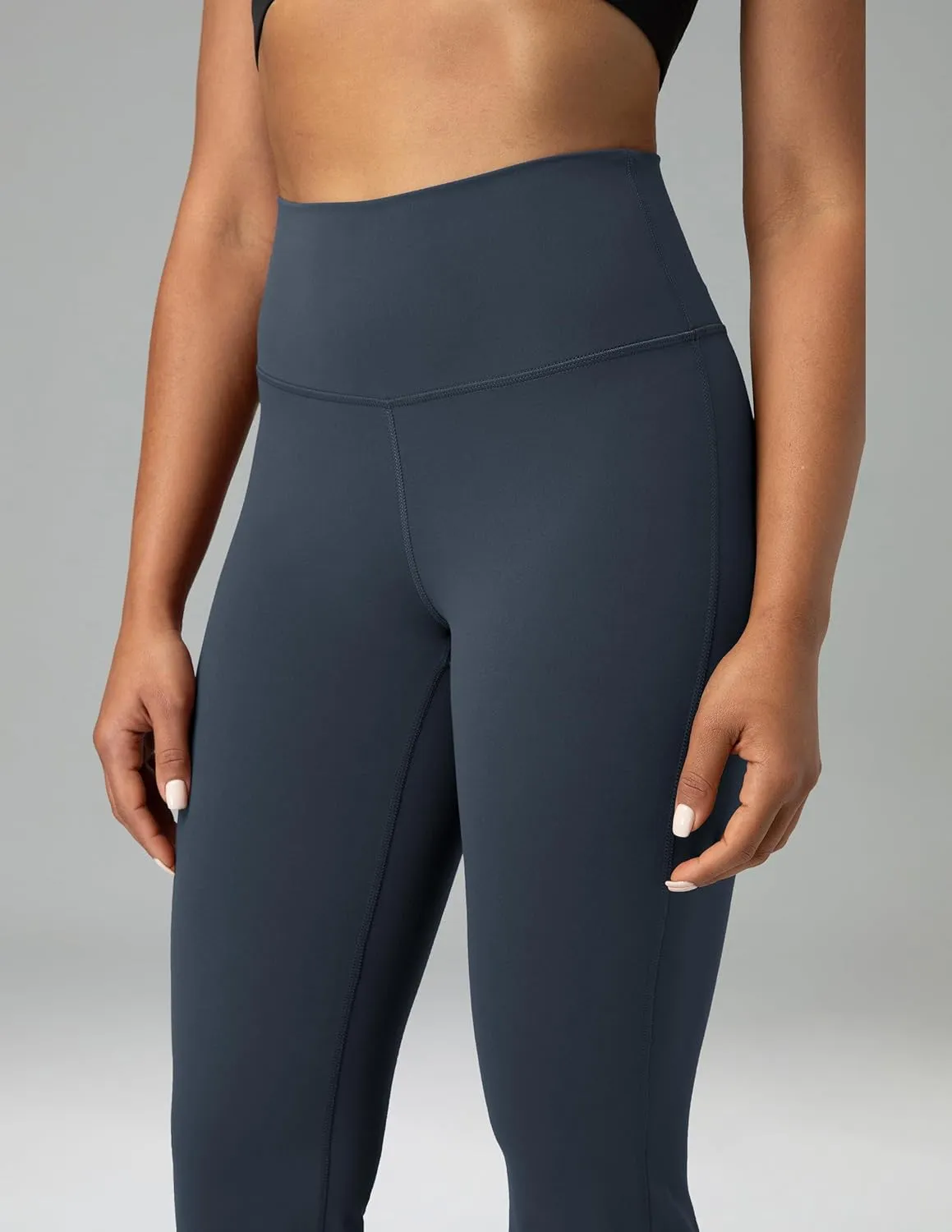 Colorfulkoala Women's Dreamlux Workout Flare Leggings High Waisted Wide Leg Bootcut Yoga Pants 29.5" / 31.5" Inseam