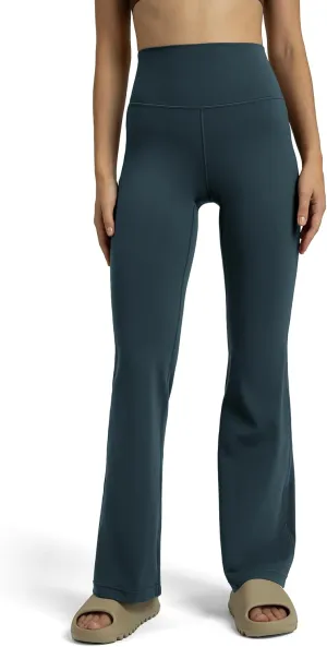 Colorfulkoala Women's Dreamlux Workout Flare Leggings High Waisted Wide Leg Bootcut Yoga Pants 29.5" / 31.5" Inseam