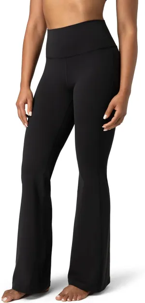 Colorfulkoala Women's Dreamlux Workout Flare Leggings High Waisted Wide Leg Bootcut Yoga Pants 29.5" / 31.5" Inseam