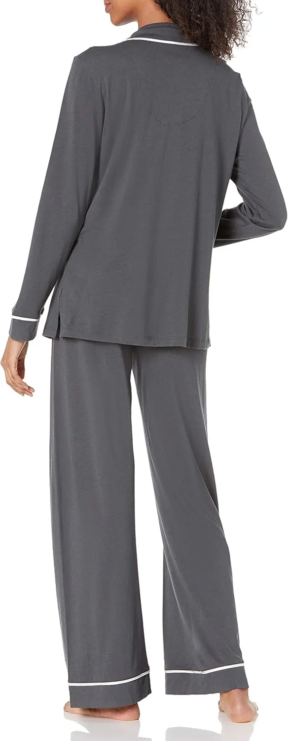 Cosabella Women's Bella Relaxed Long Sleeve Top & Pants Pajama Set
