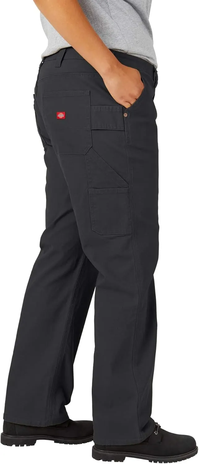 Dickies Women's Plus Size Relaxed Straight Carpenter Duck Pant