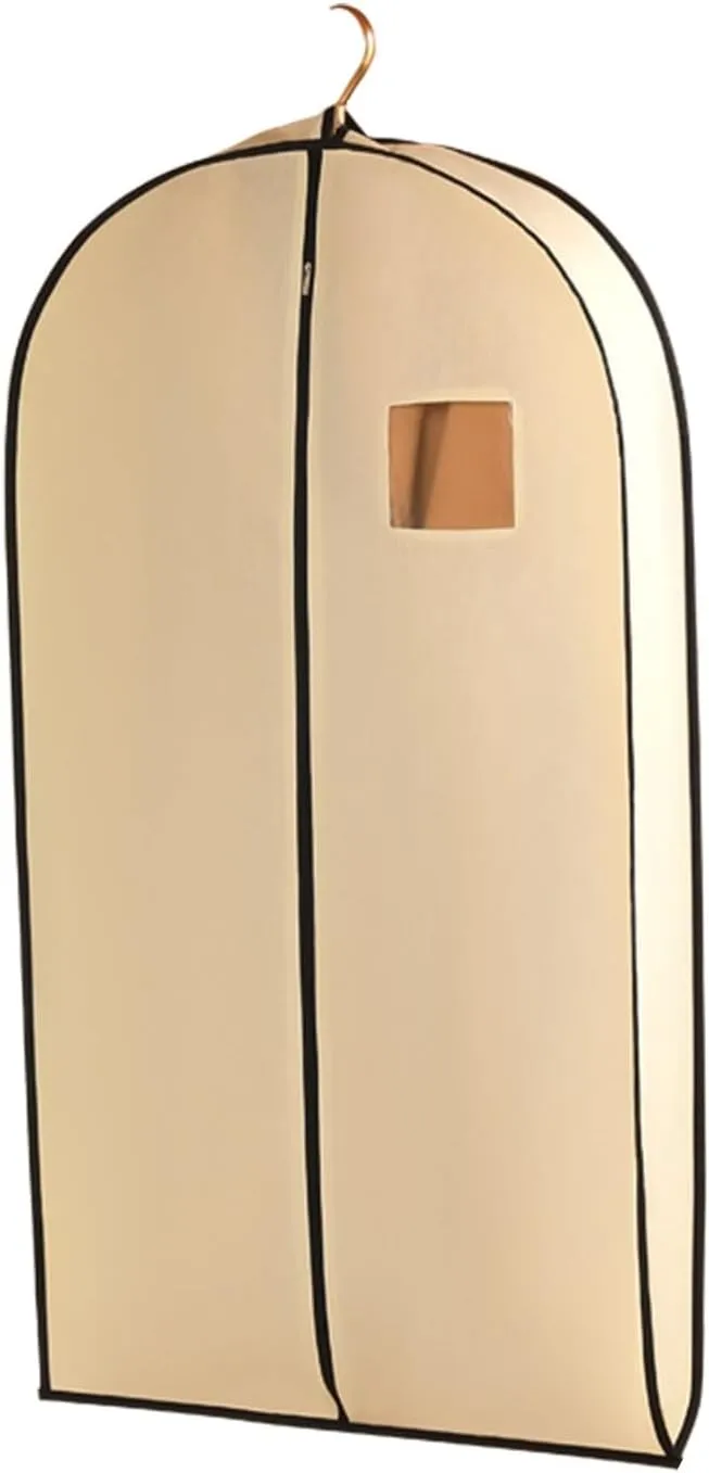 Garment Bag, Clothes Cover, Equipped with Metal Zipper, Three-dimensional Thickened Style, Suitable for Storing Seasonal Clothing(60x140x10cm x55x4in)