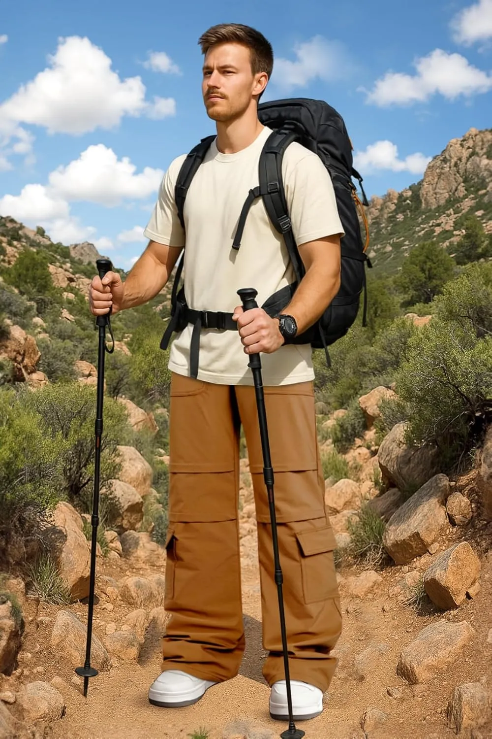 GINGTTO Mens Cargo Pants Relaxed Fit Y2k Pants Men Baggy
