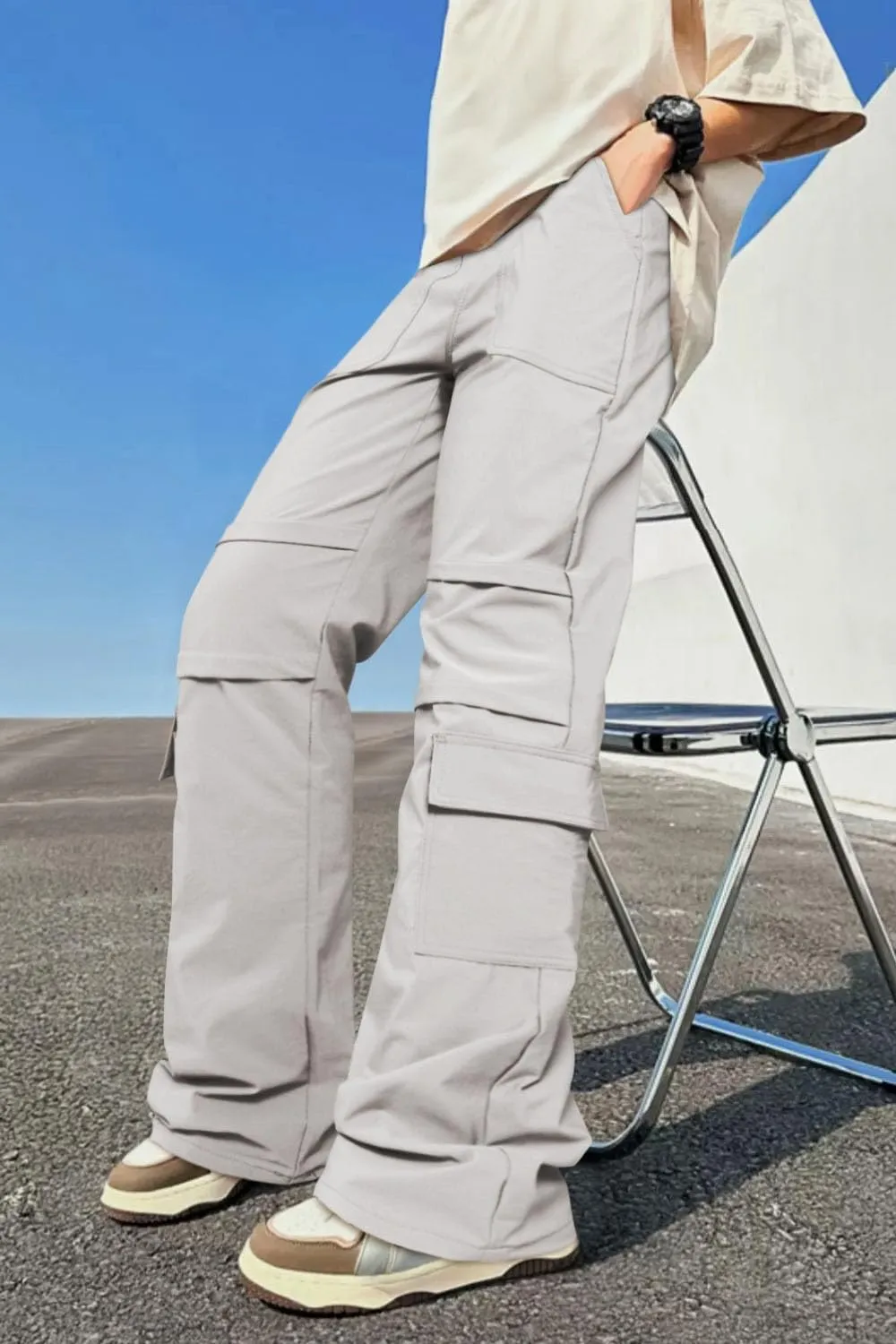 GINGTTO Mens Cargo Pants Relaxed Fit Y2k Pants Men Baggy