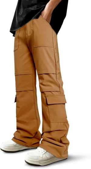 GINGTTO Mens Cargo Pants Relaxed Fit Y2k Pants Men Baggy