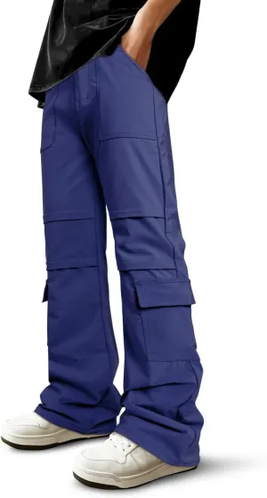 GINGTTO Mens Cargo Pants Relaxed Fit Y2k Pants Men Baggy