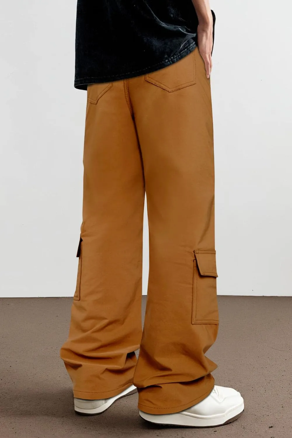 GINGTTO Mens Cargo Pants Relaxed Fit Y2k Pants Men Baggy