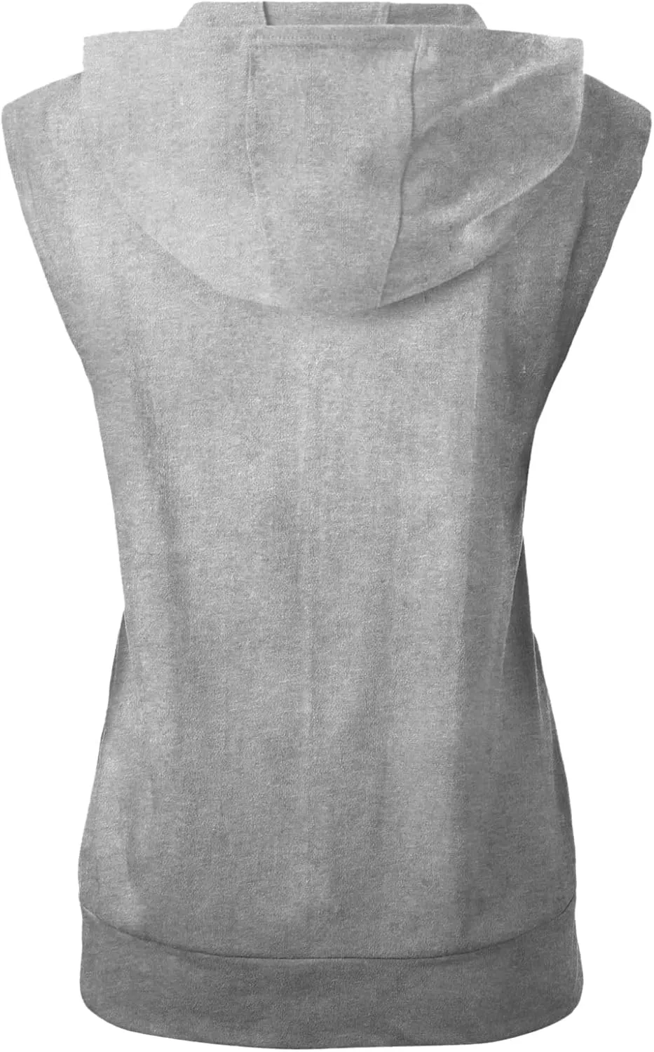 GIVON Women's Lightweight Hooded Vest Sleeveless 1/4 Zip Pullover Casual Hoodie Sweatshirt with Pockets