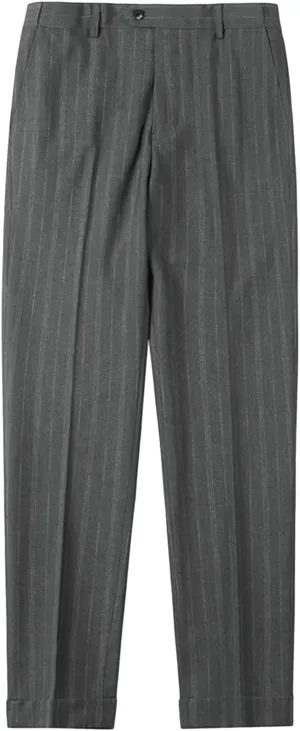 JEShifangjiusu Men's Classic Athletic Pants Slim Fit Business Dress Pants Chino Pant Flat Front Straight Fit Suit Pant (29,Black), Black, 29