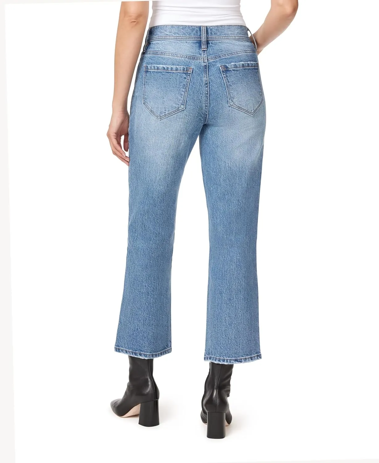 kensie Jeans for Women The Mila High-Rise Relaxed Straight 27-Inch Inseam. Sizes 0-14