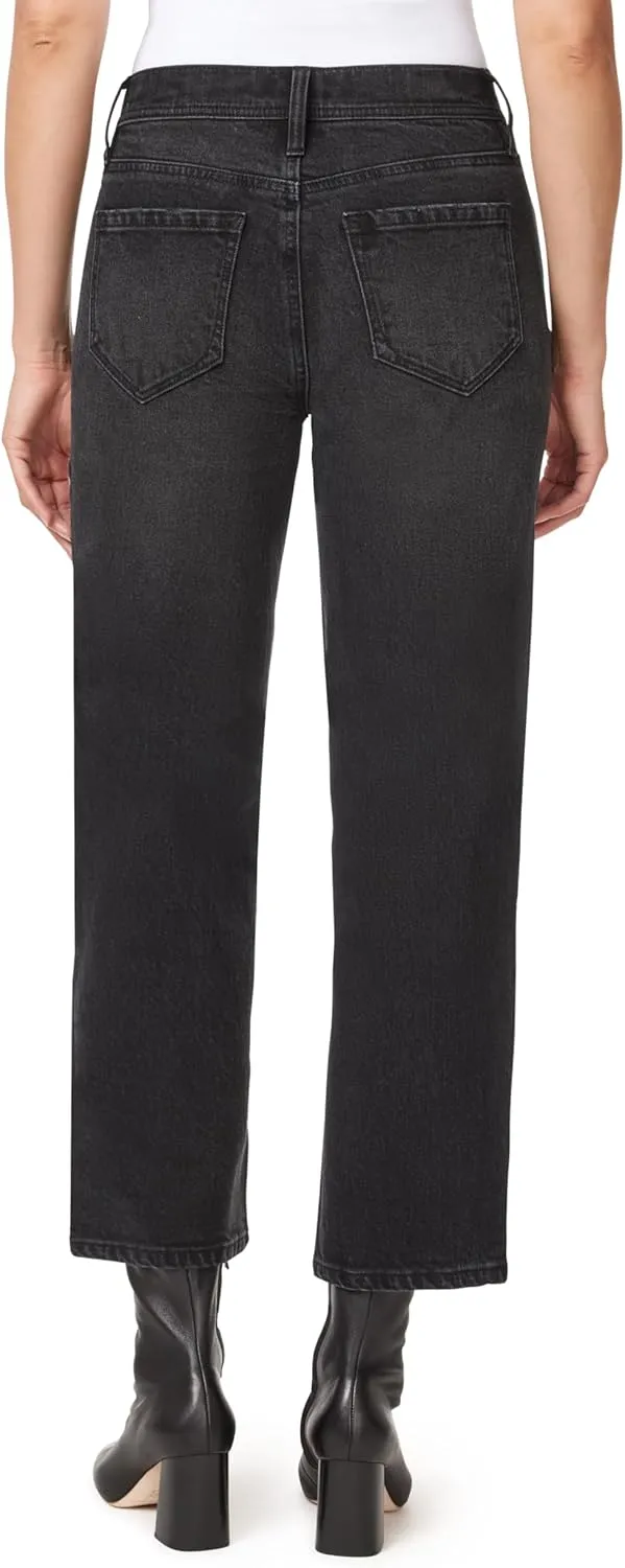kensie Jeans for Women The Mila High-Rise Relaxed Straight 27-Inch Inseam. Sizes 0-14