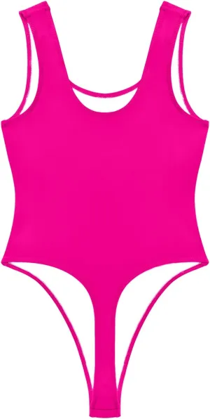 Kepblom Women's High Cut One Piece Swimsuit Thong Swimsuits Sexy Bodysuit for Women