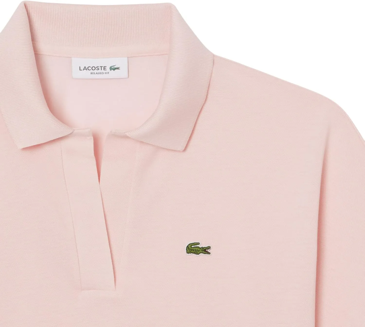 Lacoste Women's Relaxed Fit Fluid Pique Polo Shirt