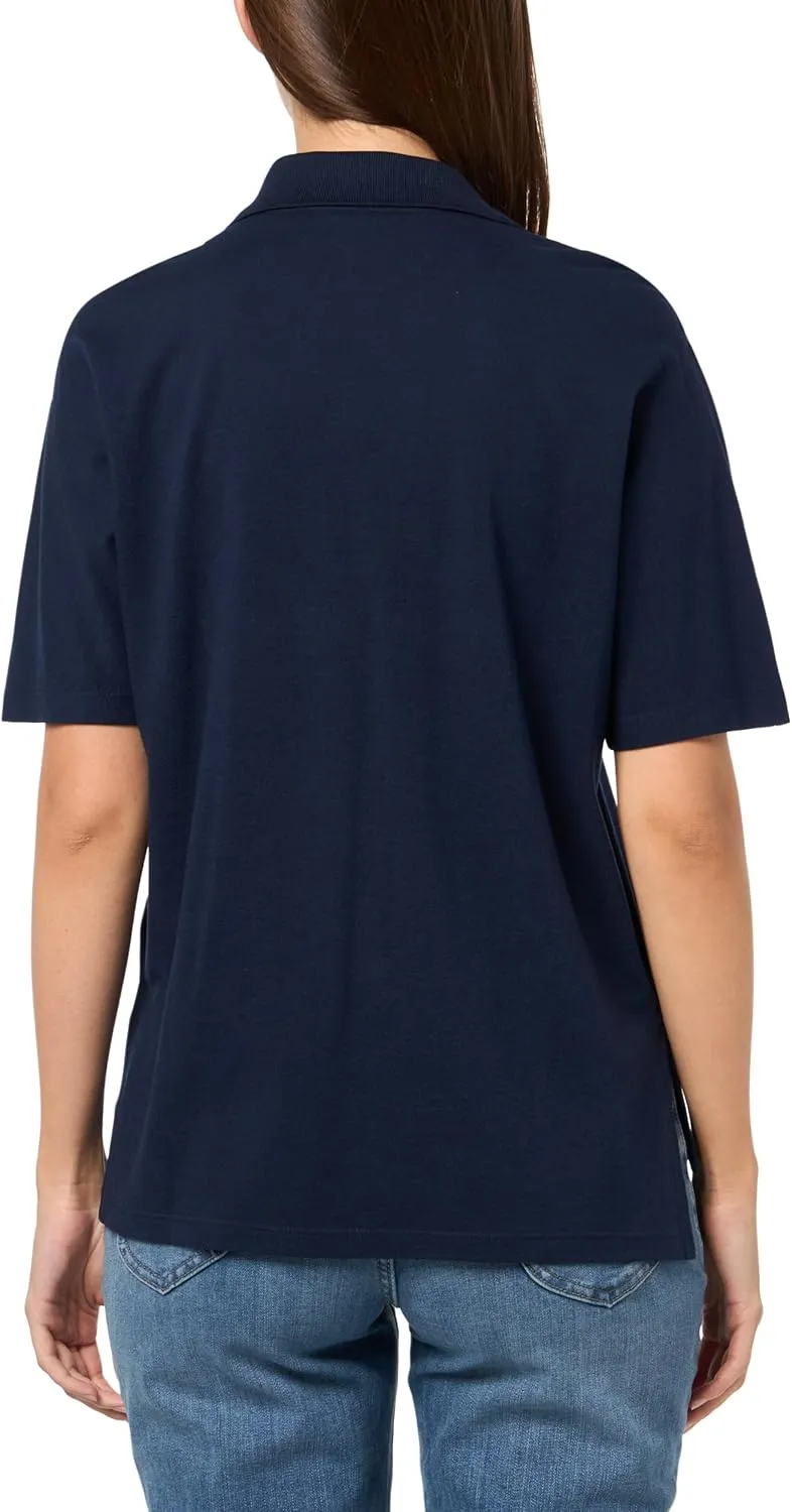 Lacoste Women's Relaxed Fit Fluid Pique Polo Shirt