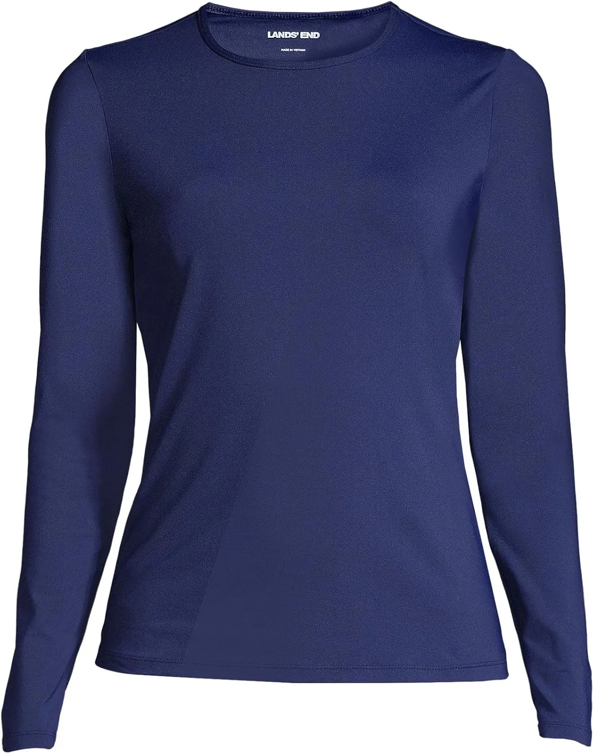 Lands' End Women's Long Sleeve Relaxed UPF 50 Rash Guard