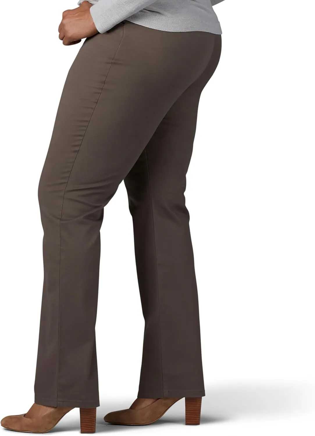Lee Women's Plus Size Relaxed Fit All Day Straight Leg Pant