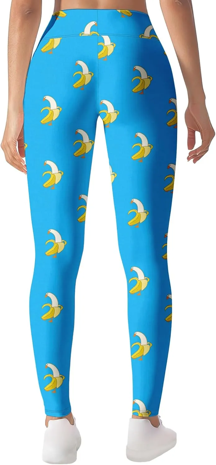 Leggings for Women Funny Printed Gym Womens Yoga Pants Floral Legging Flower Prints, Small