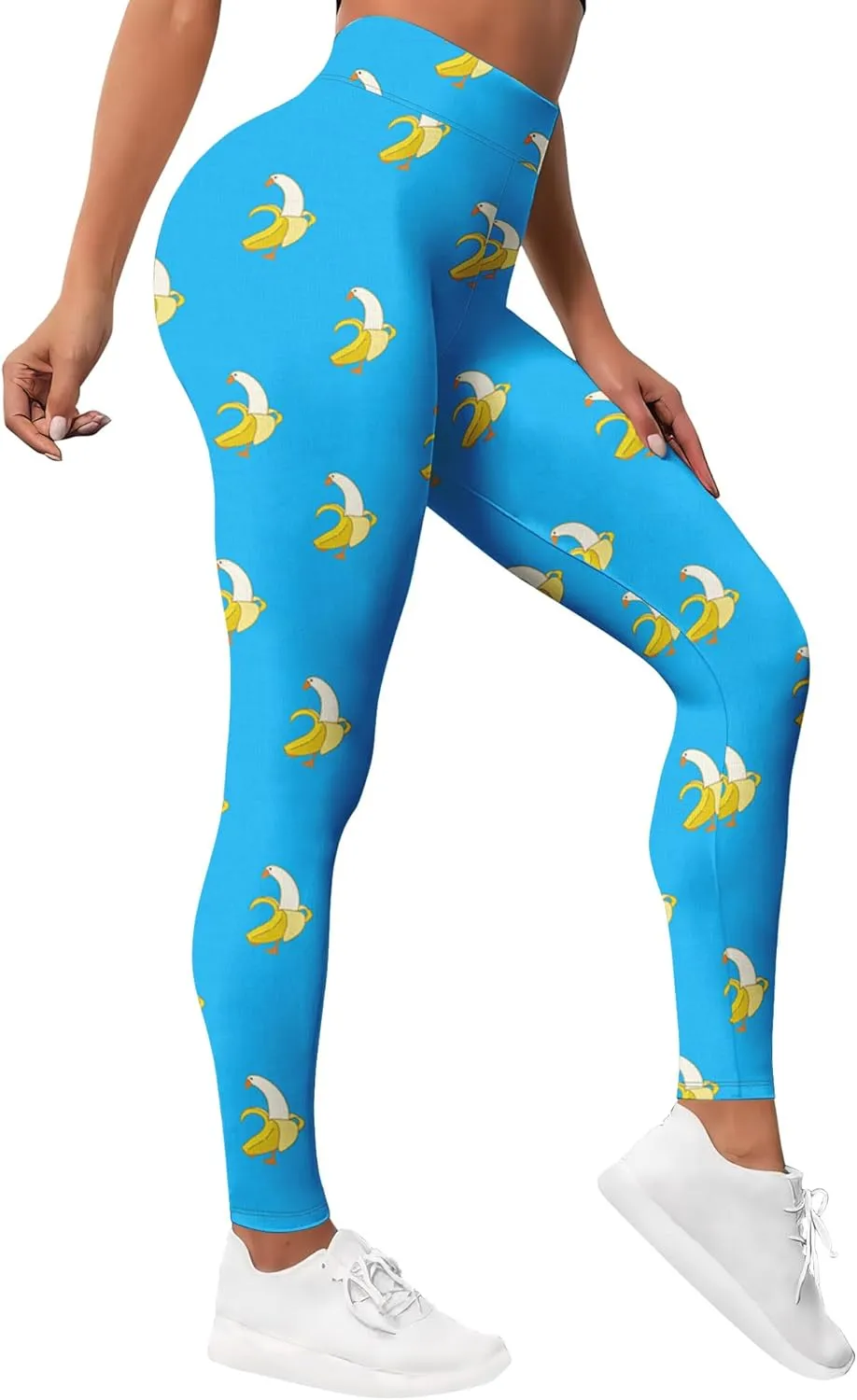 Leggings for Women Funny Printed Gym Womens Yoga Pants Floral Legging Flower Prints, Small