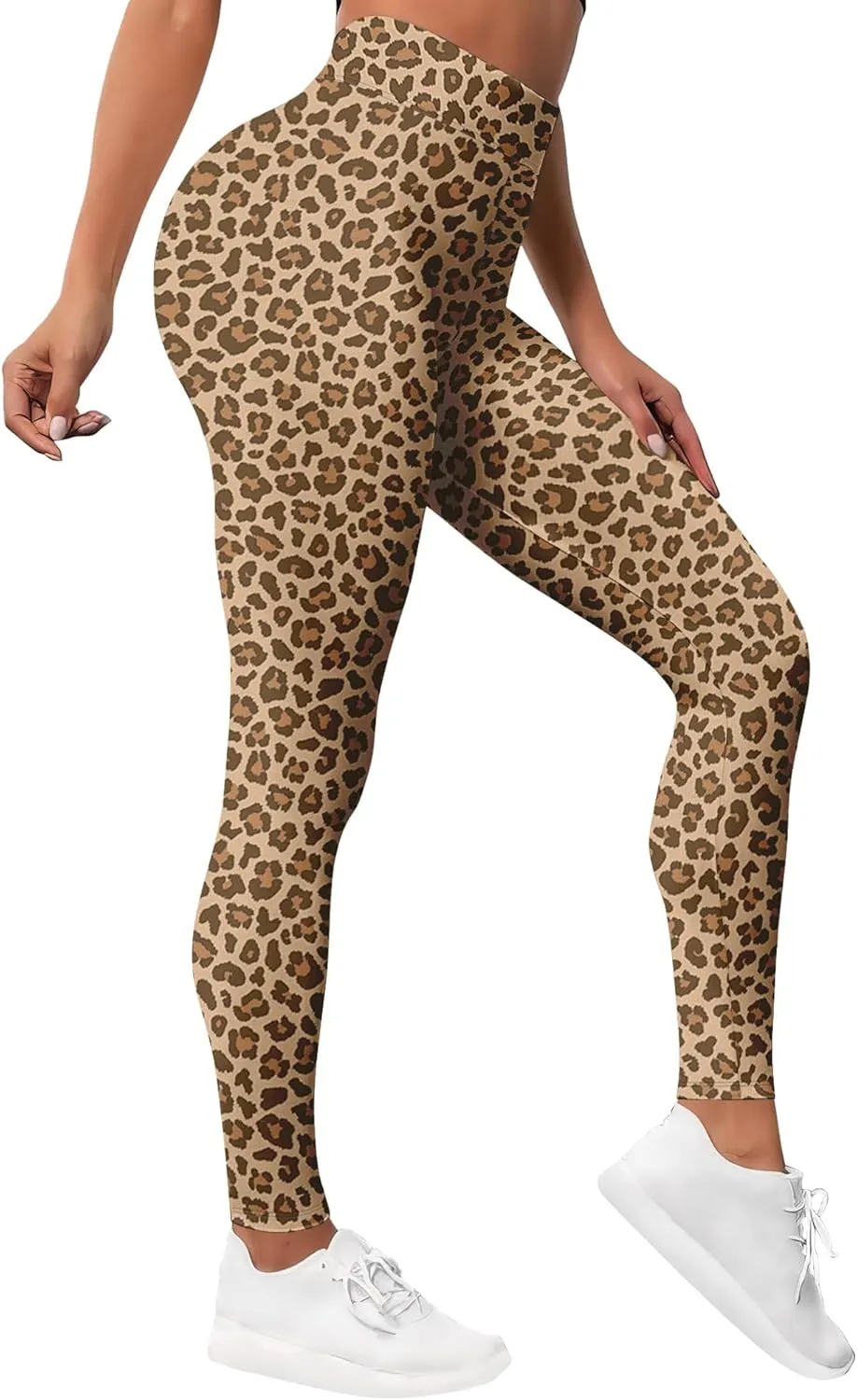 Leggings for Women Funny Printed Gym Womens Yoga Pants Floral Print Legging Flower Athletic Running Pant