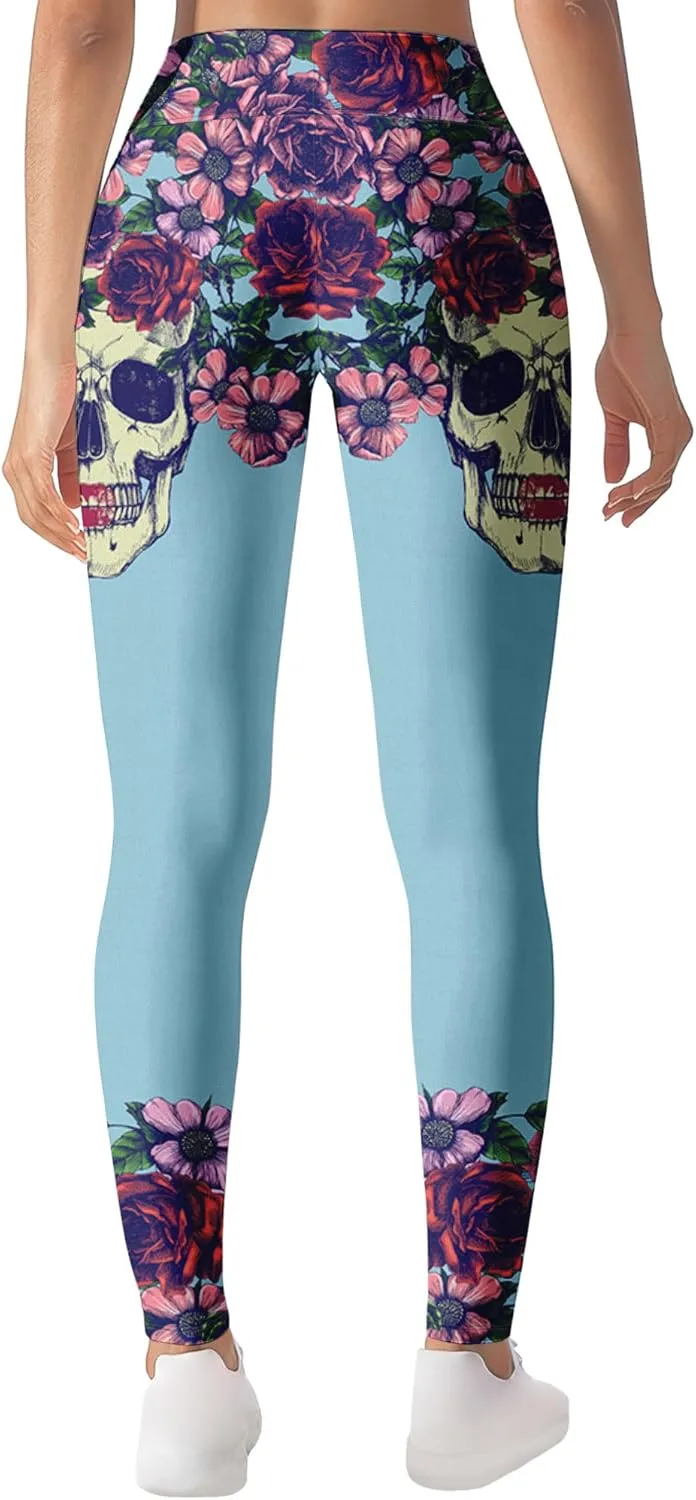 Leggings for Women Printed Funny Gym Womens Yoga Pants Cat Tights Cat Legging Athletic Pant