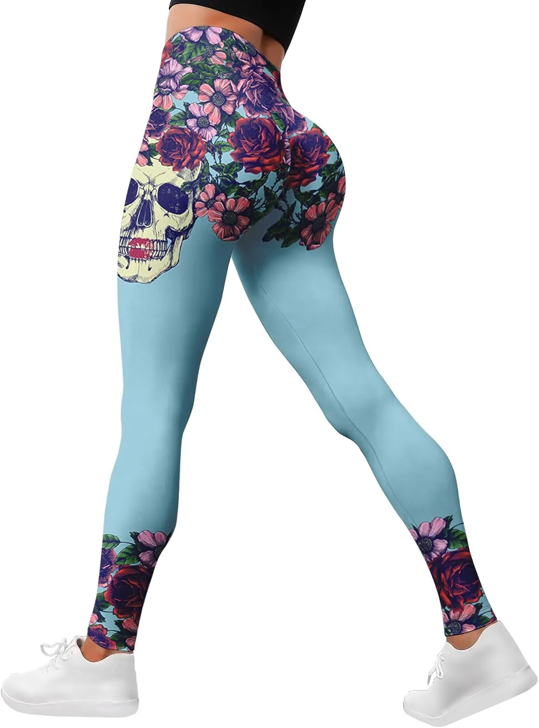 Leggings for Women Printed Funny Gym Womens Yoga Pants Cat Tights Cat Legging Athletic Pant
