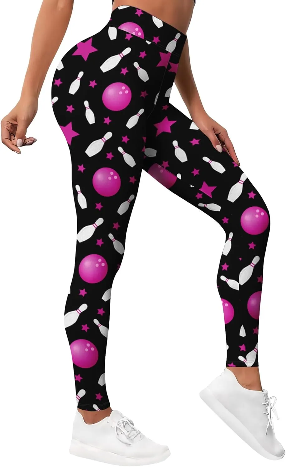 Leggings for Women Printed Funny Gym Womens Yoga Pants Sugar Skull Legging Skull Athletic Pant