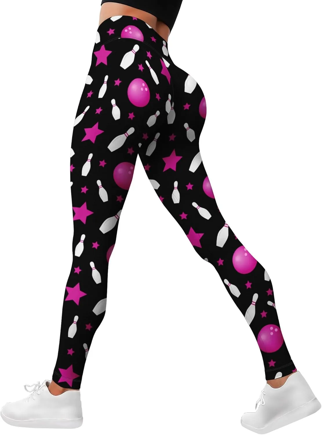 Leggings for Women Printed Funny Gym Womens Yoga Pants Sugar Skull Legging Skull Athletic Pant