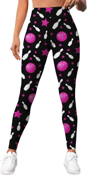 Leggings for Women Printed Funny Gym Womens Yoga Pants Sugar Skull Legging Skull Athletic Pant