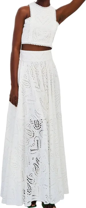 Melliflo Two Piece Skirt Set for Women Crop Tank Tops Long Skirt Set Sleeveless Maxi Dress Nightclub Party Dress with Pockets