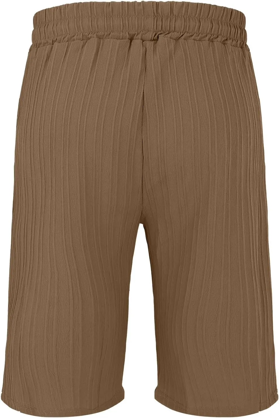 Men Summer Beach Shorts Plus Size Track Combat Wide Leg Straight Loose Casual Capris Trend Outdoor Seaside Volleyball Bermuda