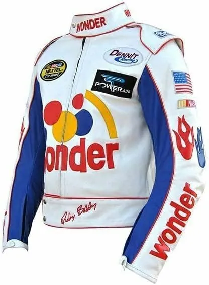 Men's Ricky Boby Jacket l Ricky Booby Wife Costume Women Wonder bread Jacket -Racing Motorcycle Jacket