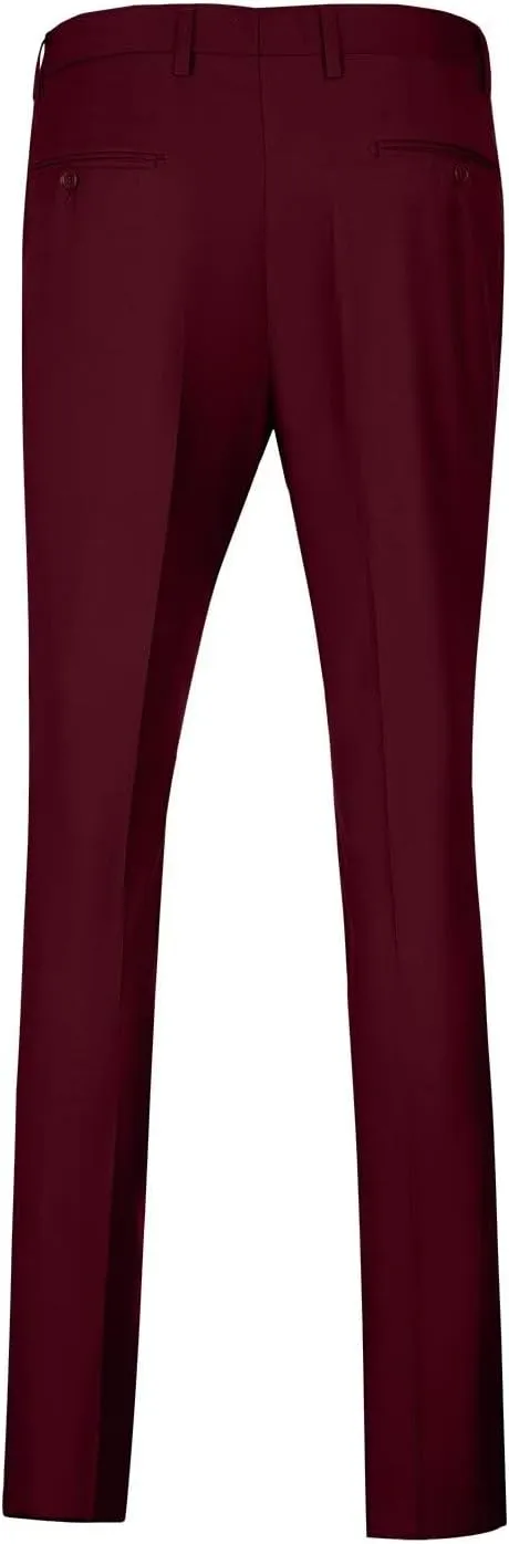 Men's Suits Stand Mandarin Collar Suit 2 Piece Men Slim Fit Chinese Tunic Suits Jacket Pant Set