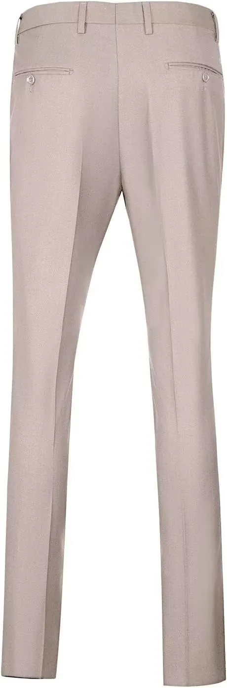 Men's Suits Stand Mandarin Collar Suit 2 Piece Men Slim Fit Chinese Tunic Suits Jacket Pant Set