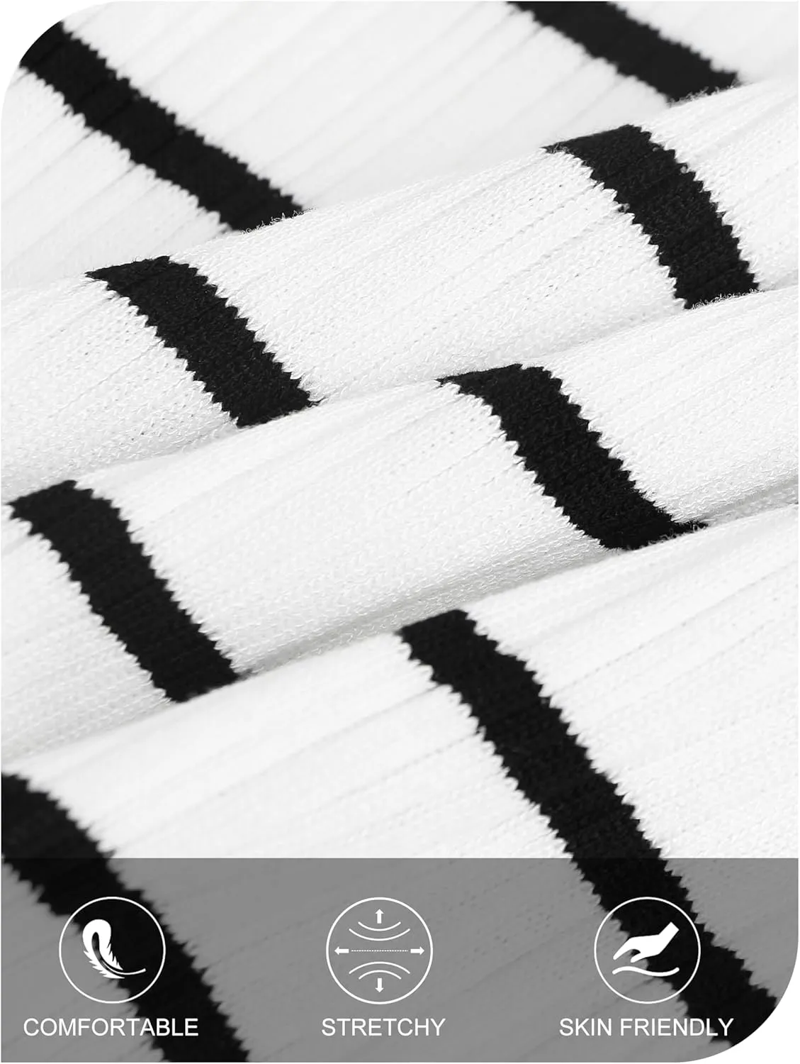 MEROKEETY Women's 2025 Sleeveless Summer Tank Dress Striped Bodycon Maxi Dress Square Neck Ribbed Knitted Sundress