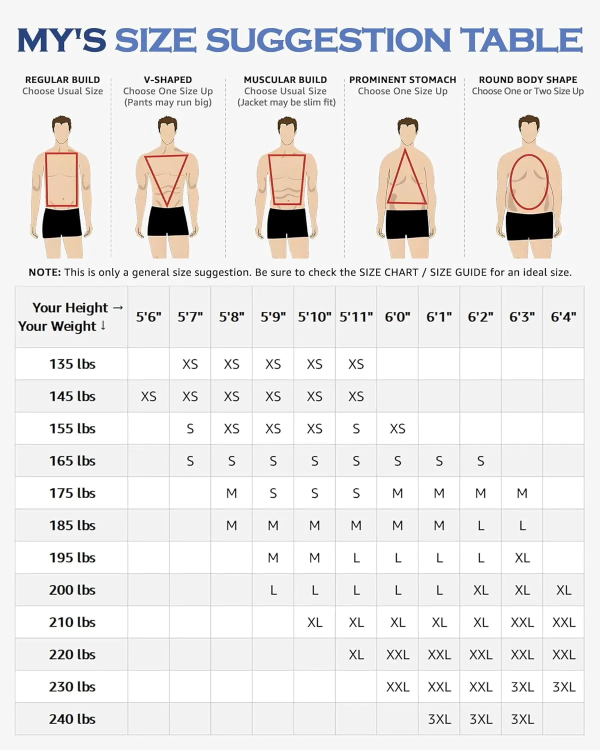 MY'S Men's Slim Fit 2 Piece Two Button Suit, Notch Lapel Jacket Pants Set with Tie, Solid Party Wedding Dress Blazer